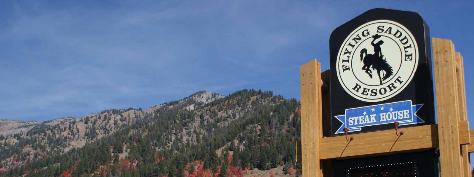 Alpine WY Restaurant Flying Saddle Resort